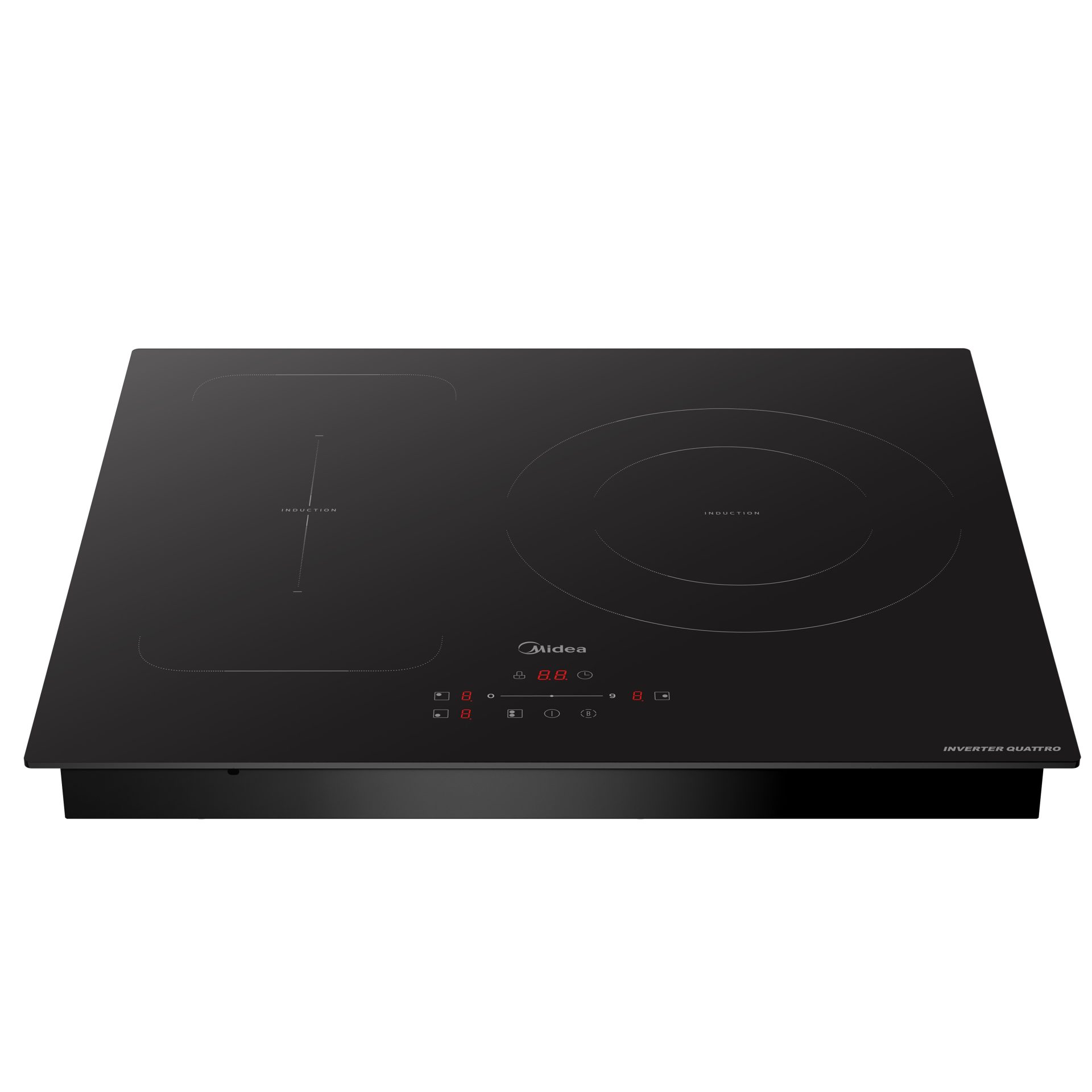 Placa de inducción Midea MIH740T279K0 con instalación