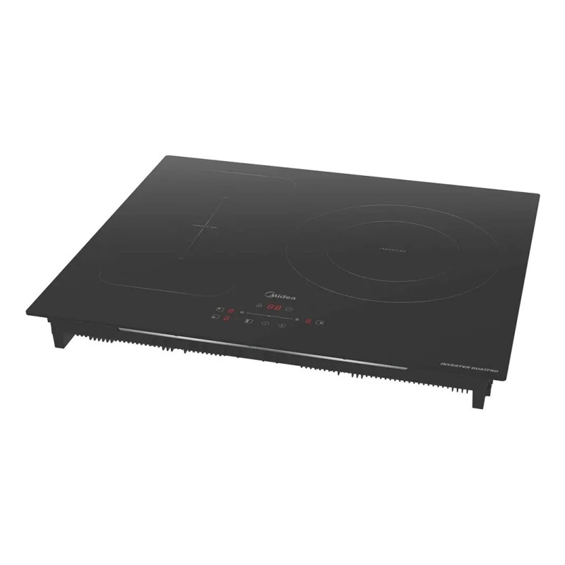 Placa de inducción Midea MIH740T279K0 con instalación
