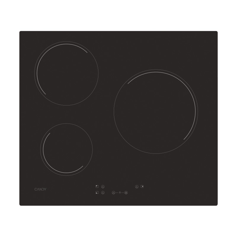 Vitrocerámica Candy CH63CC4U2 de 3 zonas con instalación